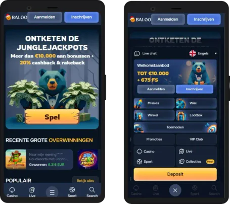 baloobet casino mobile versie
